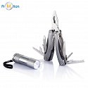 Set of multifunction knife and lamp