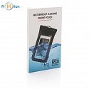 P301.34 IPX8 vodotesné plávajúce puzdro na telefón čierna 3