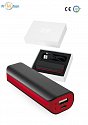 DUO POWER BANK 2600 mAh Red