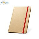 EKO Notepad A5 red, logo print