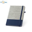 Notepad A5 blue, logo print