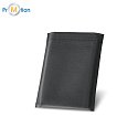 TAGORE. Diary A5 daily black recycled leather case