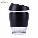 STYLISH coffee cup, black