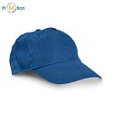 cap made of 100% cotton royal blue, logo print