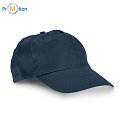 cap made of 100% cotton dark blue, logo print