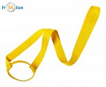 lanyard with bottle holder / cup yellow