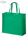 Shopping bag made of PET bottles green