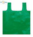 Foldable shopping bag made of PET bottles green