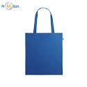 recycled bag RPet blue, logo print