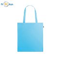 recycled bag RPet light blue, logo print