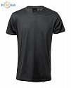 Sports T-shirt eco from PET bottles, black