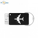 Aluminium luggage tag