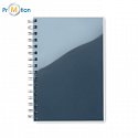 A5 RPET notebook recycled, blue