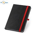 93592 ROTH. Notepad red A5 with print