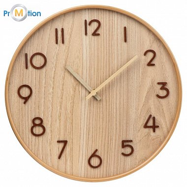 Wooden wall clock