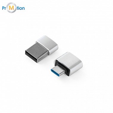 set of adapters with logo printing