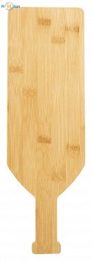 bamboo cutting board shape bottle, pore logo