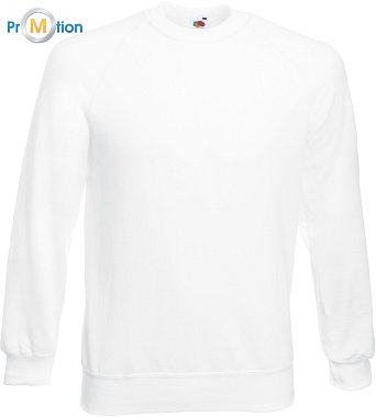 F.O.L. | Classic Raglan Sweat - Raglánová mikina white