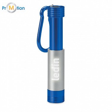 LED torch with carabiner