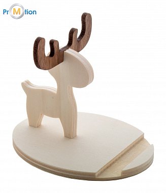 mobile phone stand shape reindeer