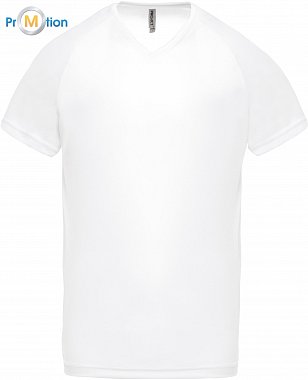 Kariban ProAct | PA476 - Pánské sportovní tričko s V výstřihem