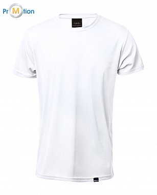 Sportovní tričko ekologické z PET lahví, bílé