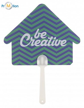 Custom made fan with custom printing logo