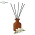 Home scented reed diffuser, jasmine, logo print