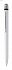 Antibacterial touch ballpoint pen white with logo printing