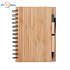 Bamboo notebook / pad with pen