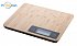 kitchen scale made of bamboo