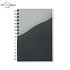 A5 RPET notebook recycled, black