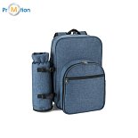 92385 WHITSUNDAY. Piknikový chladiaci batoh z recyklovaného polyesteru s vysokou hustotou 600D Blue