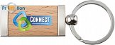drevený prívesok na kľúče Helsinki s logom