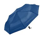 deštník skládací větruodolný modrý s potiskem loga