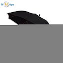 SANTANO automatic umbrella, orange windproof with logo print
