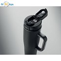 Dvojstenný pohár 900 ml čierna, potlač loga 3