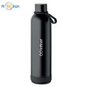 Dvojstenná fľaša 500 ml s reproduktorom, čierna, potlač loga 3