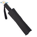 CLARIMO automatic folding umbrella, green with logo print 3