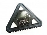 self - printing ice car scraper, black