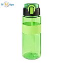 RPET eko športová fľaša 700ml s potlačou loga, zelená