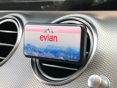 luxury car air freshener with logo printing