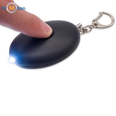 PULLGUARD přívěsek - osobní alarm, černá s tiskem loga