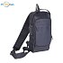 locking security backpack black with logo print
