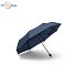 99092 AARON. 21" folding advertising umbrella made of 190T, blue, logo print