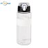 RPET eko športová fľaša 700ml s potlačou loga, priehľačná