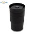HUSAVIK thermos mug 320 ml, black with logo print