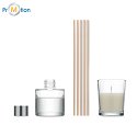 Vanilla diffuser and candle set with logo print 3