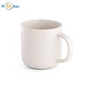 COFFEE CONSTELLATION. Ceramic coffee mug 90 ml white, logo print