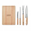 set for barbecue from bamboo